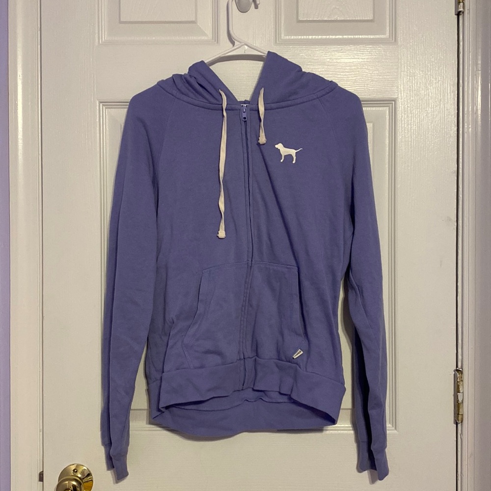 VS PINK zip up hoodie